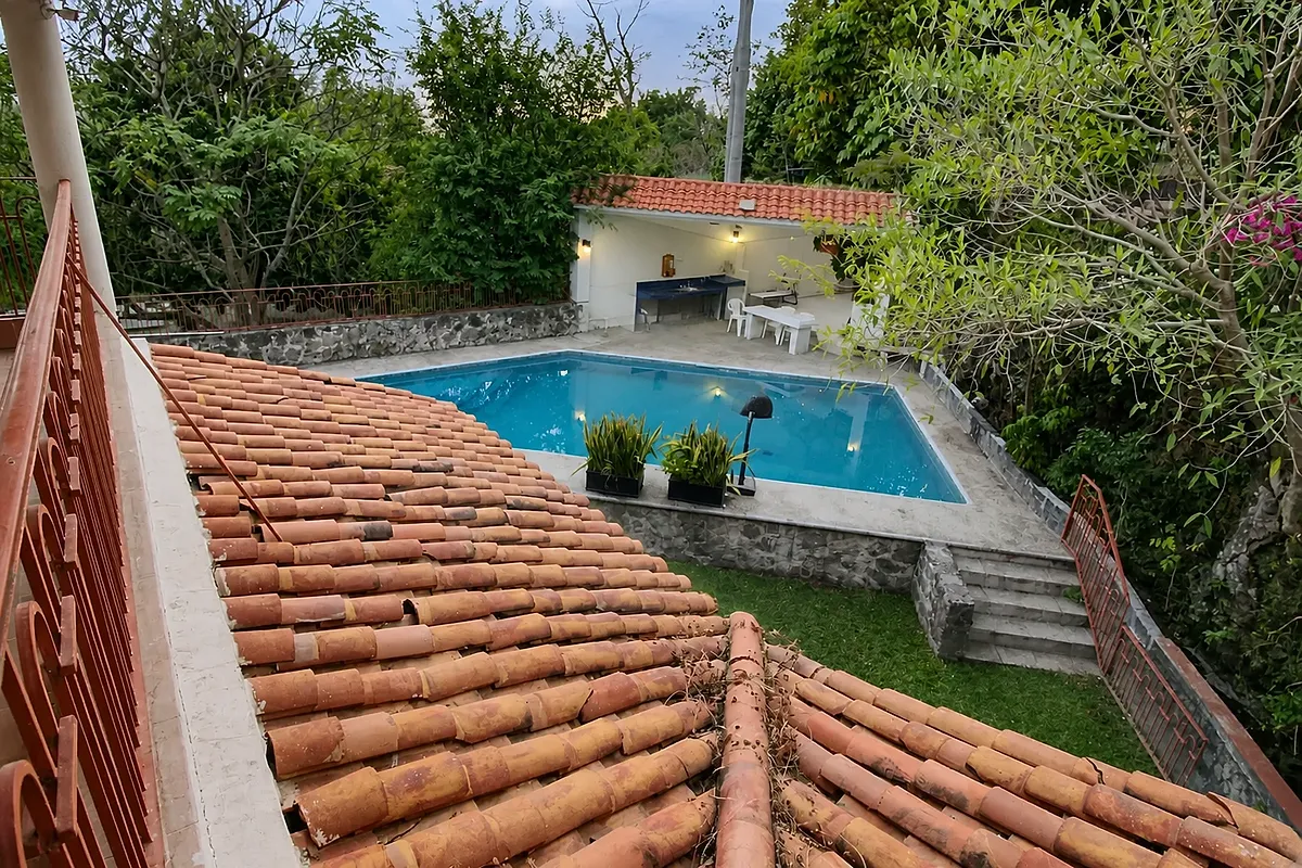 Detalle del estado de la casa en Club de Golf Santa Fe, Xochitepec