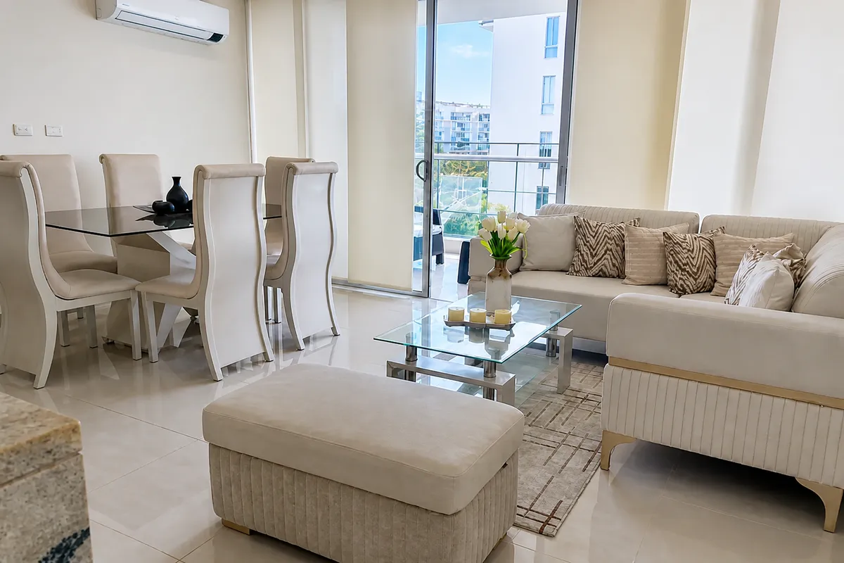 Fachada del edificio del apartamento en venta en Chapinero Alto, Bogotá D.C.
