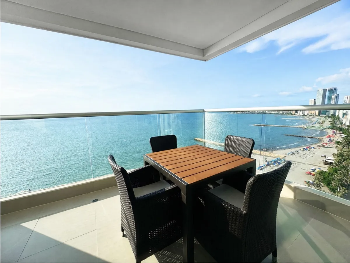 Apartamento en Bocagrande, Cartagena de Indias: la vista principal de la propiedad