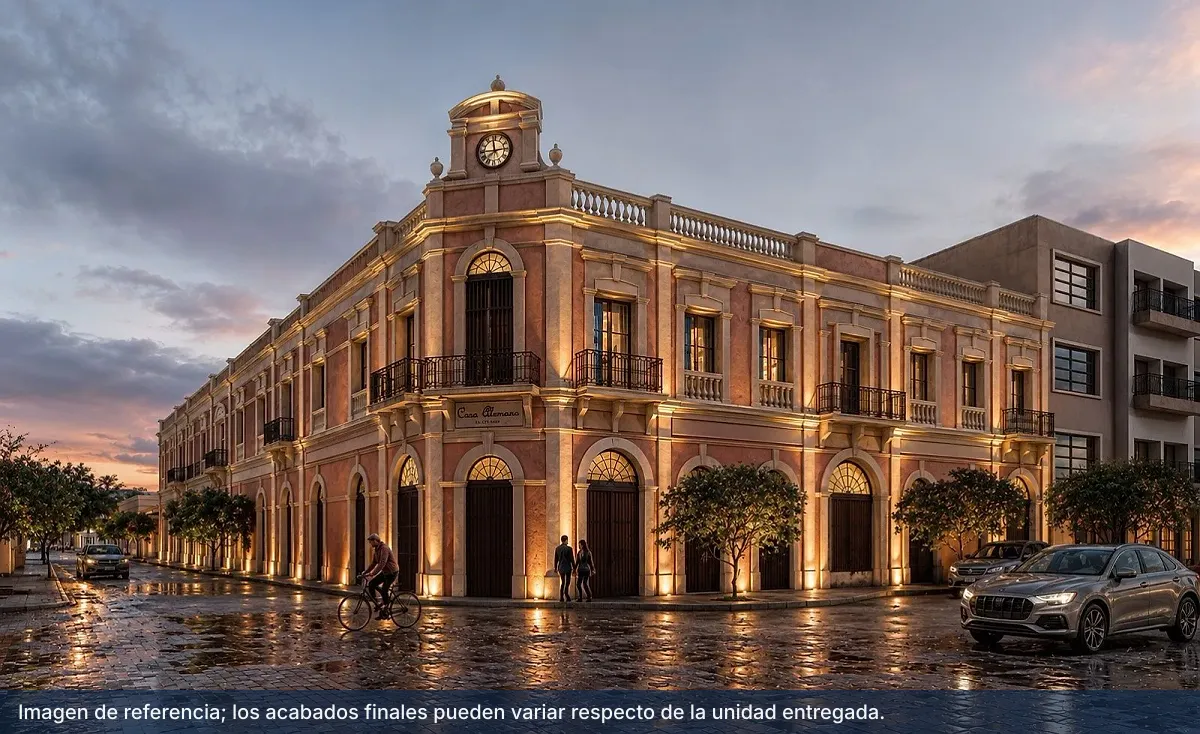 Departamento en el Centro Histórico de Mazatlán, Sinaloa: la vista principal de la propiedad